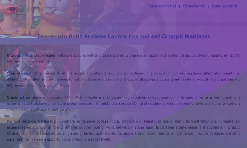 Come lavorare a Mediaset