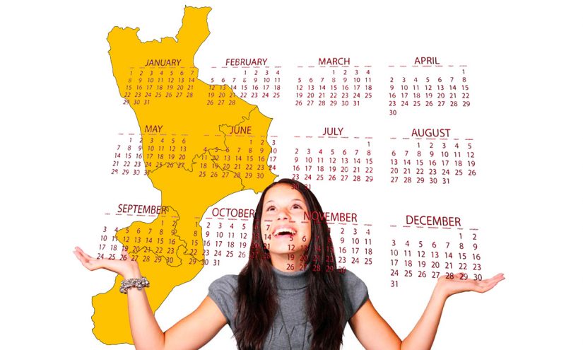 Calendario scolastico 2020-21 Calabria