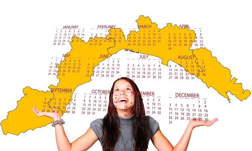 Calendario scolastico 2020-21 Liguria