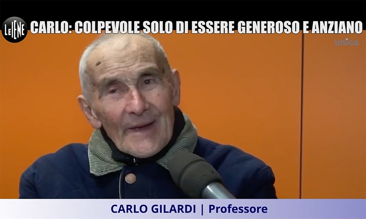 Foto per capire chi è è Carlo Gilardi