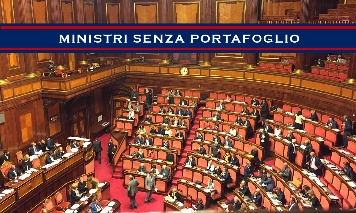 Ministri senza portafoglio