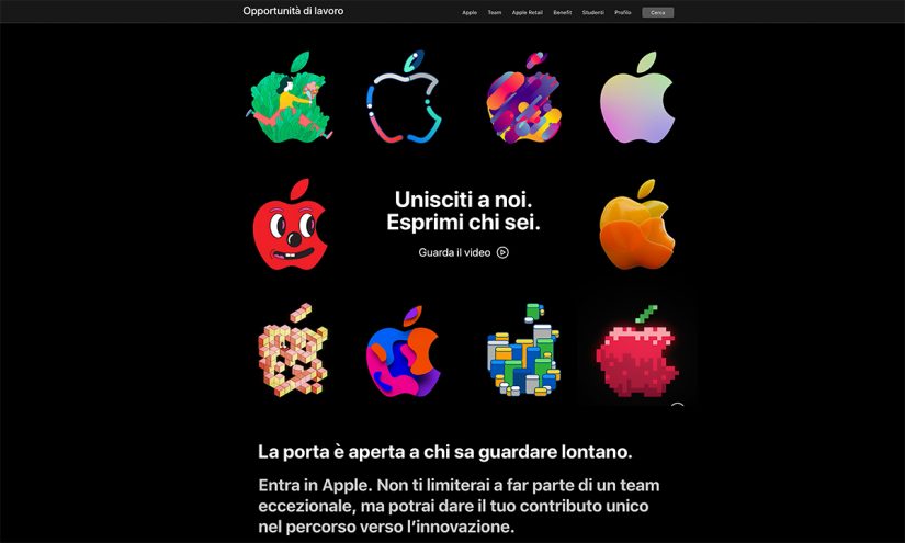 Lavorare da Apple