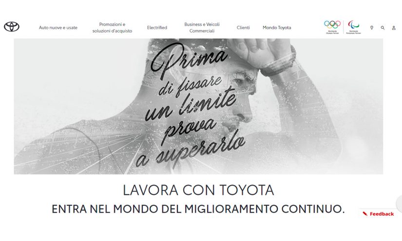 Lavorare in Toyota