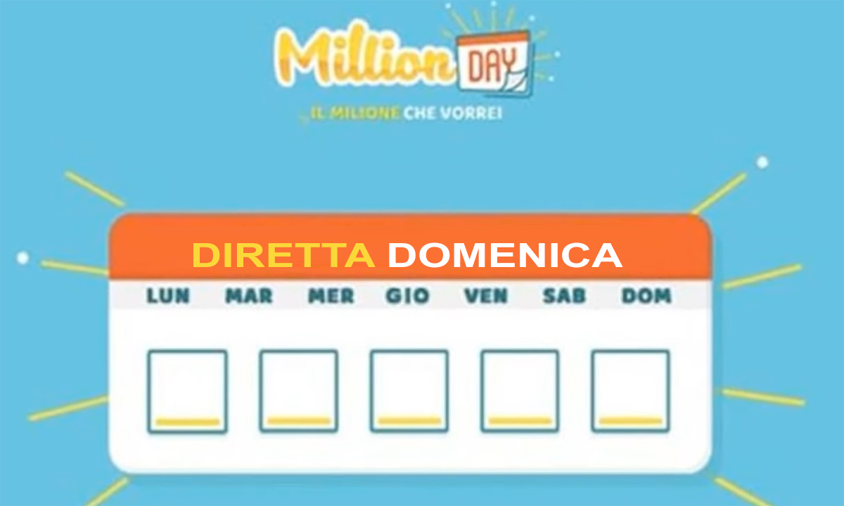 Estrazione MillionDAY del 18 febbraio 2024