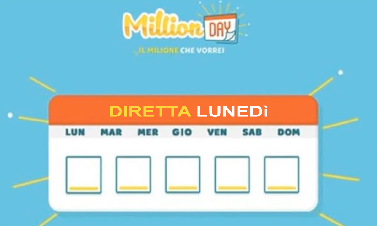 Estrazione MillionDAY di oggi 22 maggio 2023