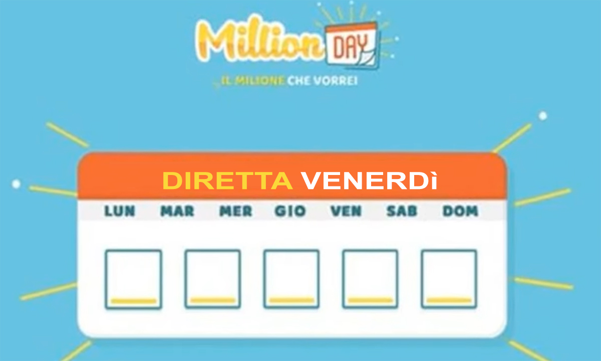 Estrazione MillionDAY di oggi 15 Marzo 2024