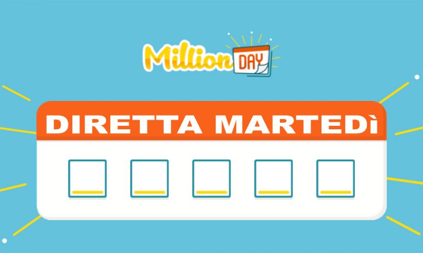 Estrazione MillionDAY di oggi 9 aprile 2024