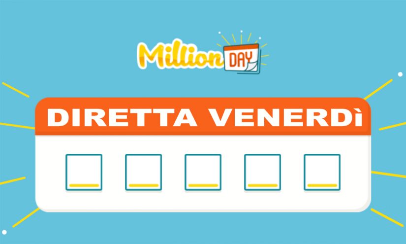 Estrazione MillionDAY oggi 23 febbraio 2024