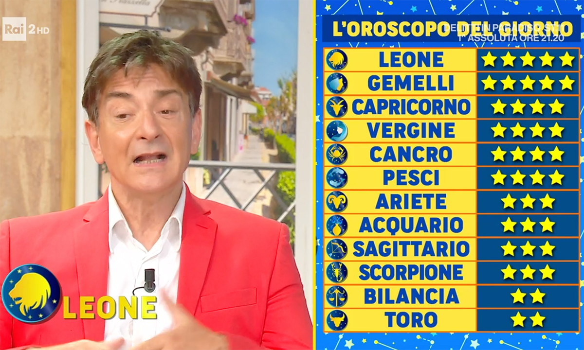 Oroscopo Paolo Fox domani 13 ottobre 2022