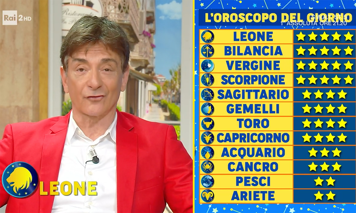 Oroscopo Paolo Fox domani 22 ottobre 2022