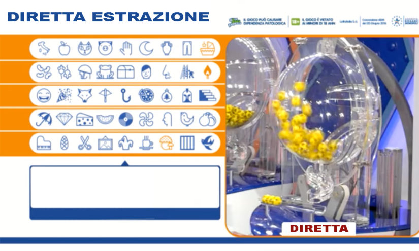 Estrazioni del Lotto 24 Aprile 2025