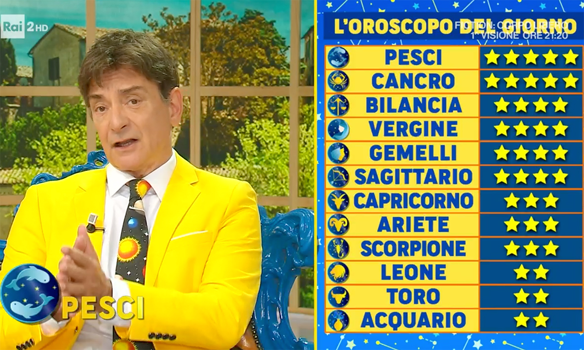 Oroscopo Paolo Fox domani 26 ottobre 2023