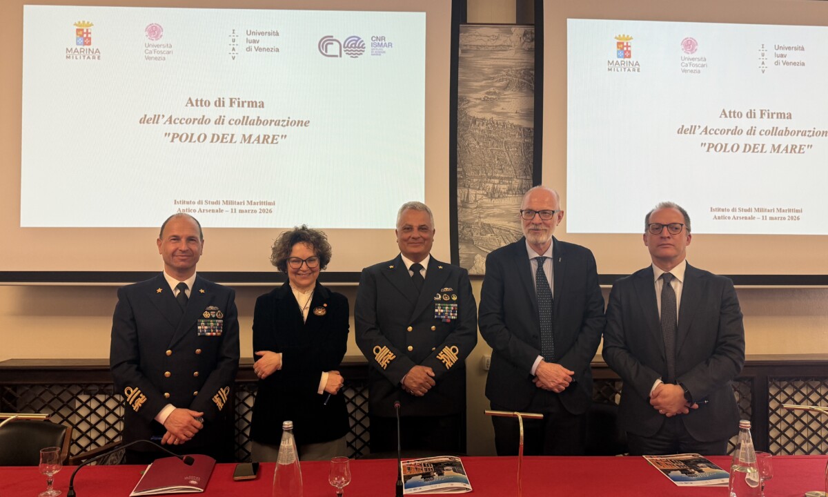 Accordo di collaborazione sul mare a Venezia tra istituzioni