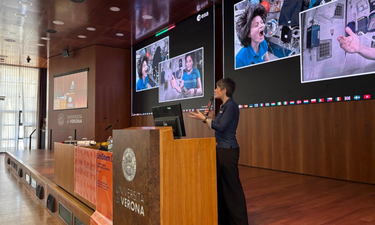 Samantha Cristoforetti a UniStem Day 2026
