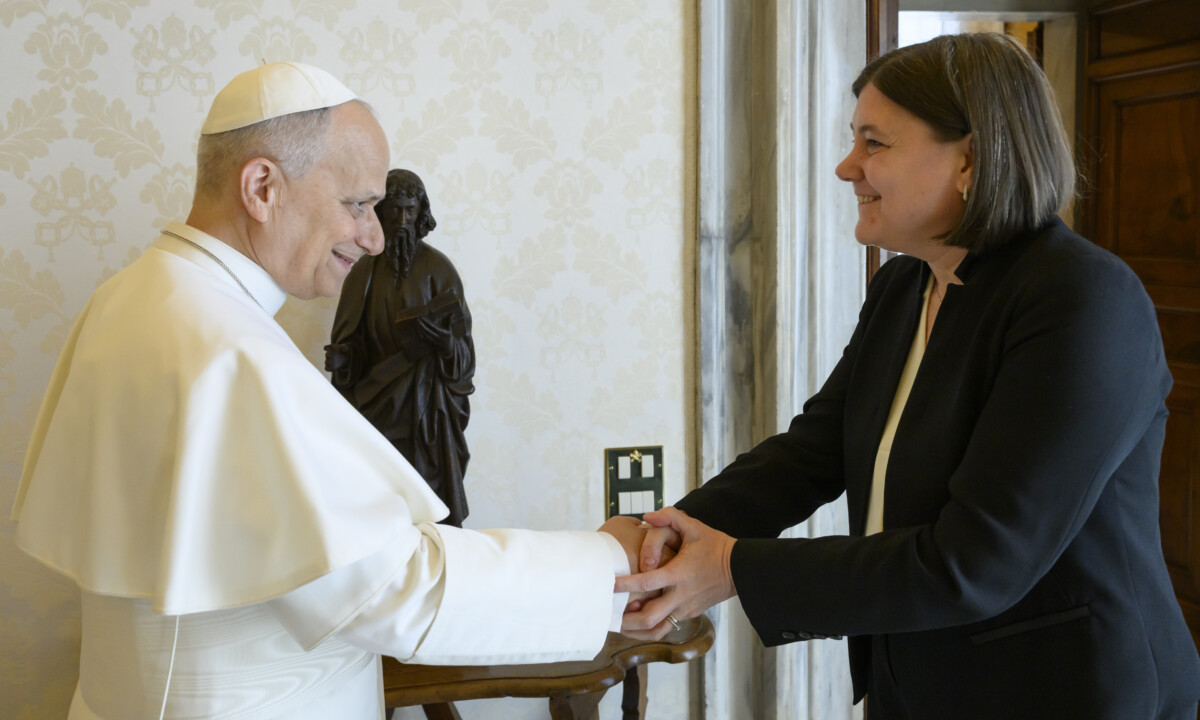 Rettore Beccalli incontra Papa Leone XIV