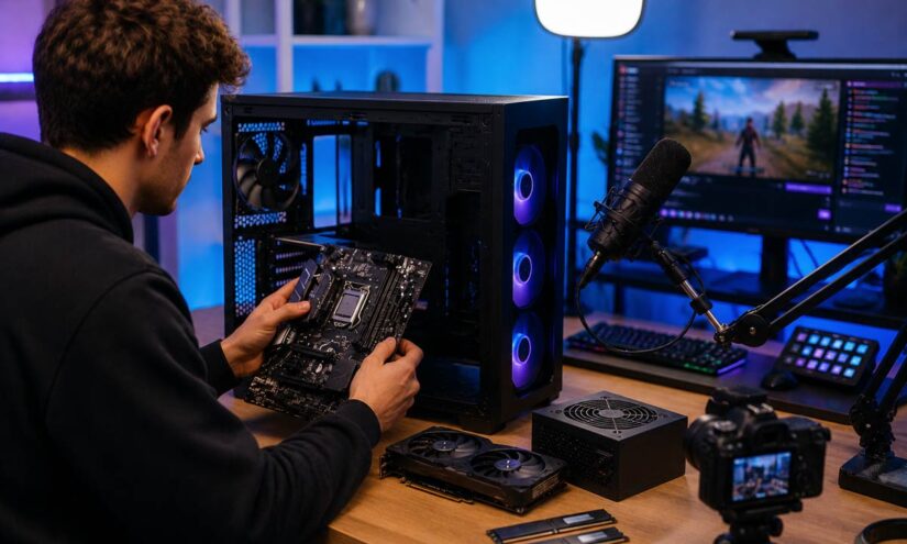 Assemblare PC per streaming su Twitch