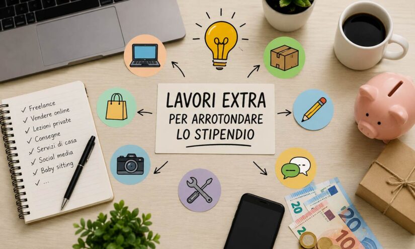 Lavori extra per arrotondare lo stipendio