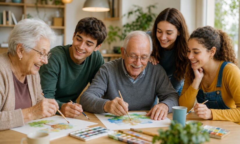 Vivere con gli anziani