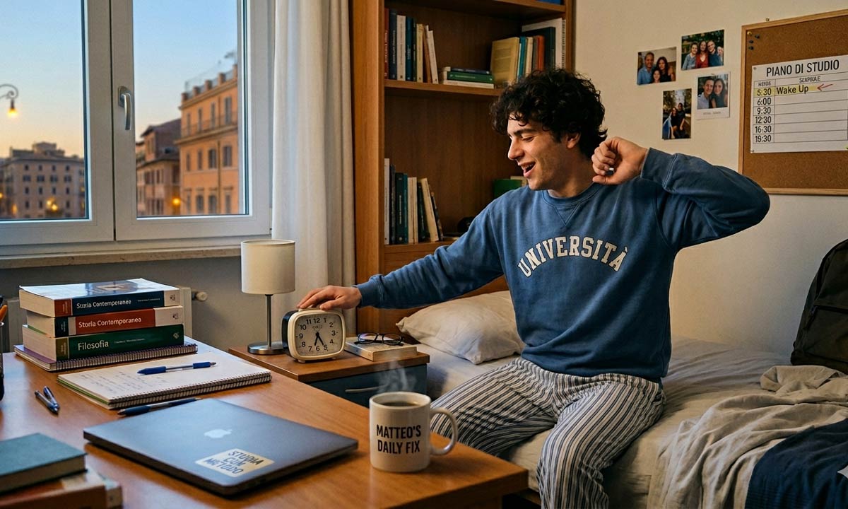 Come svegliarsi presto la mattina