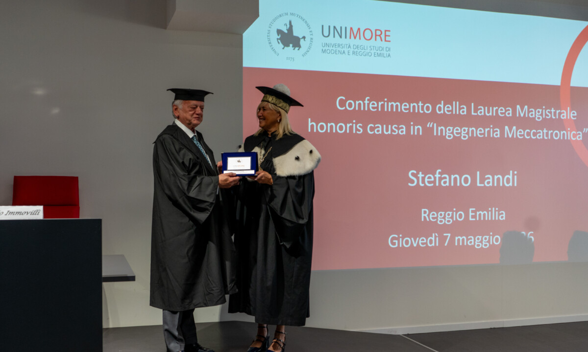 Stefano Landi riceve Laurea Honoris Causa in Ingegneria Meccatronica