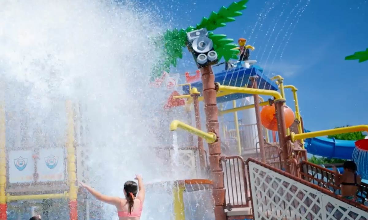 Gardaland in estate
