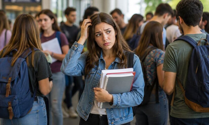 Studenti primo anno di università