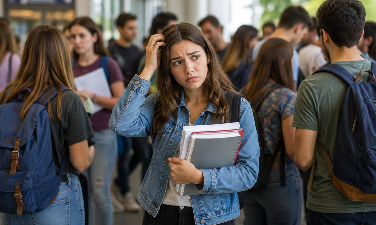 Studenti primo anno di università